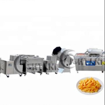 220V 380V رقائق البطاطس على نطاق صغير صنع خط 8 مجموعة