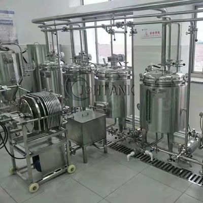 خط تجهيز خضروات فواكه التحكم PLC لمسحوق صلصة الطماطم