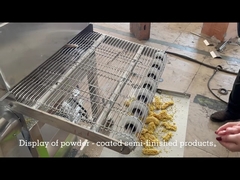 Automatic Fried Bread Crumb Chicken Battering Breading Coating Machine